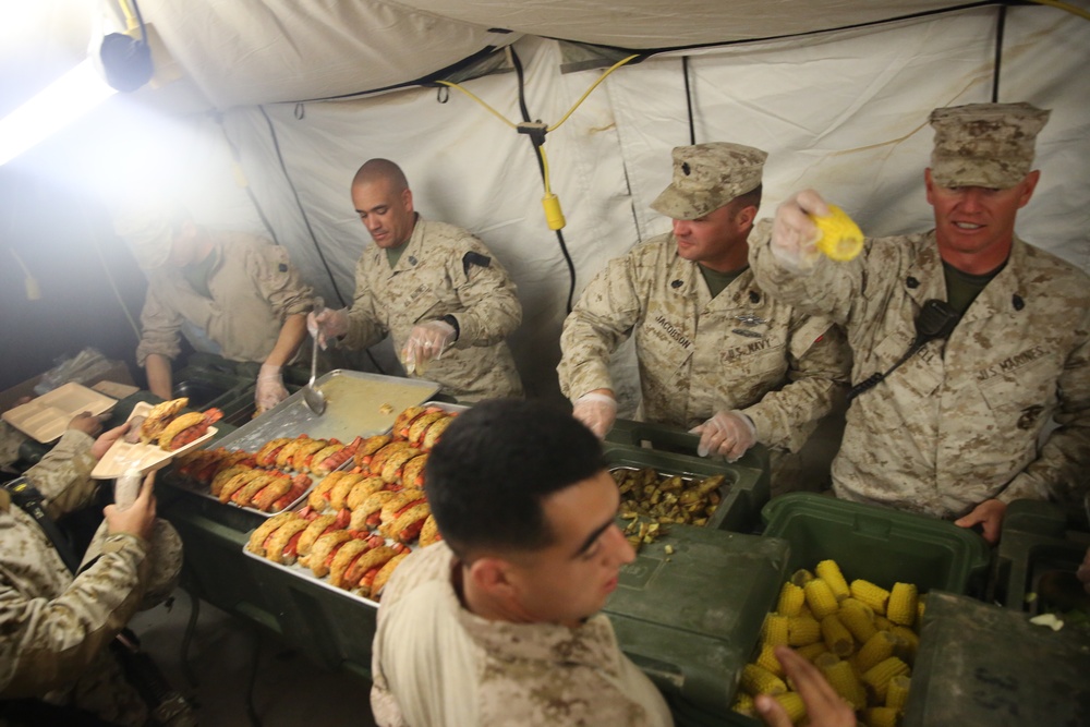3/7 celebrates Marine Corps 238th birthday in Afghanistan
