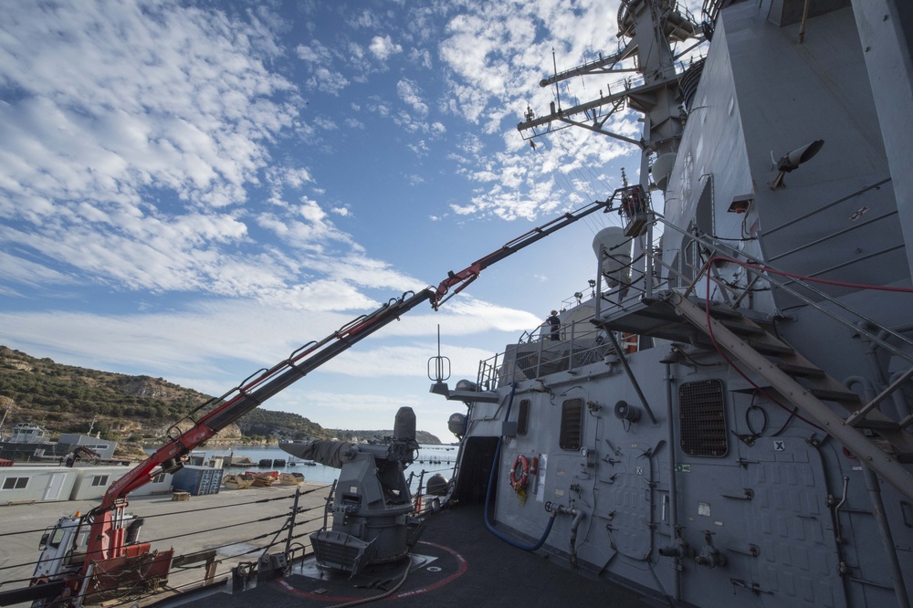 USS Ramage operations