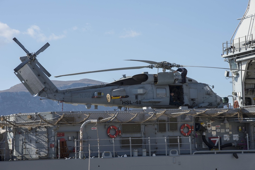 USS Ramage operations