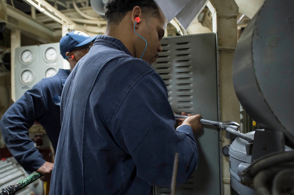 USS Ramage operations