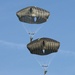 173rd Infantry Brigade Combad Team (Airborn) training jump from CH-47 Chinook.