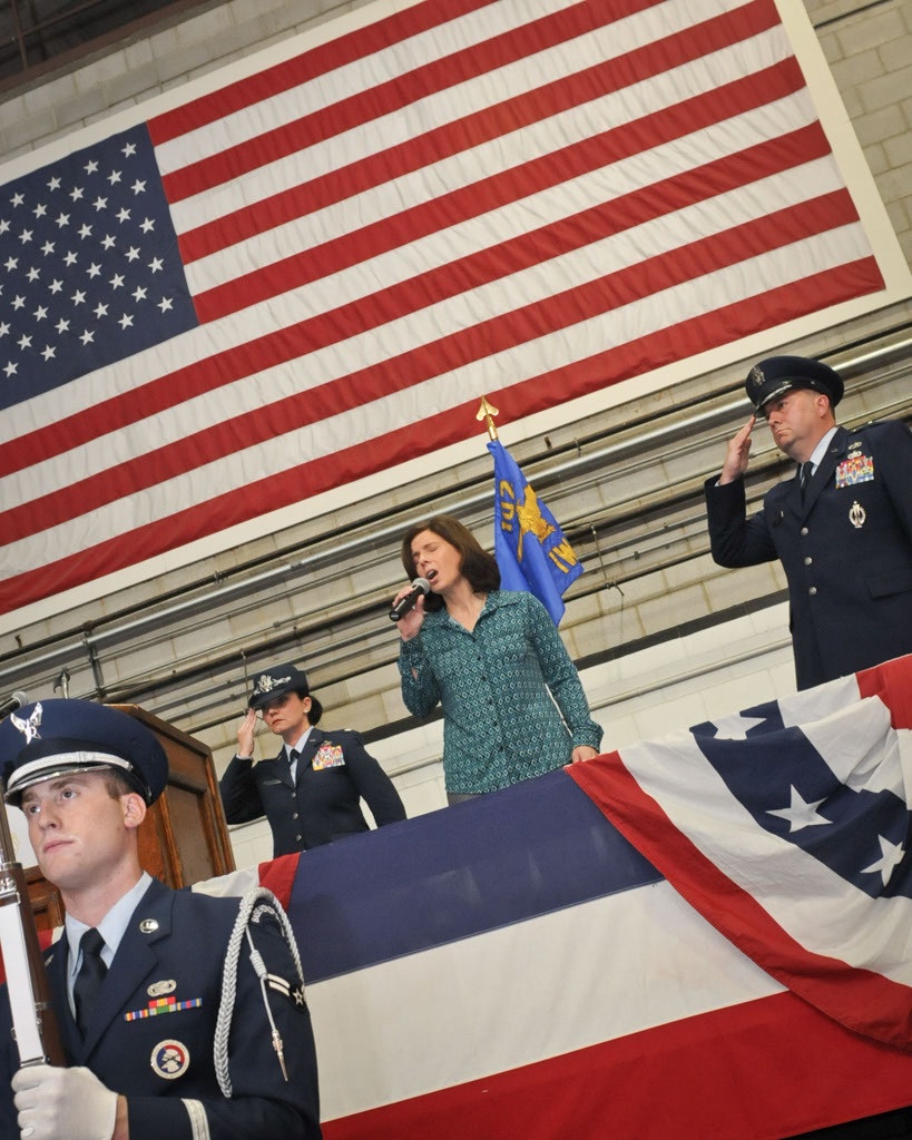 Col. James LeFavor takes command of 102nd Intelligence Wing