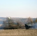 German Army soldiers assigned to 3/132 Rocket Artillery Battalion fire  Multiple Launch Rocket Systems