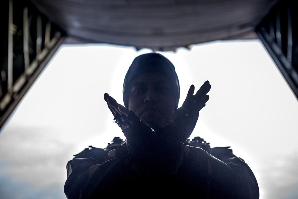 Bangladeshi and U.S. Paratroopers Take to the Skies at Cope South 14