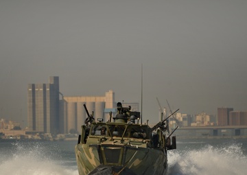 Riverine Command Boat Training