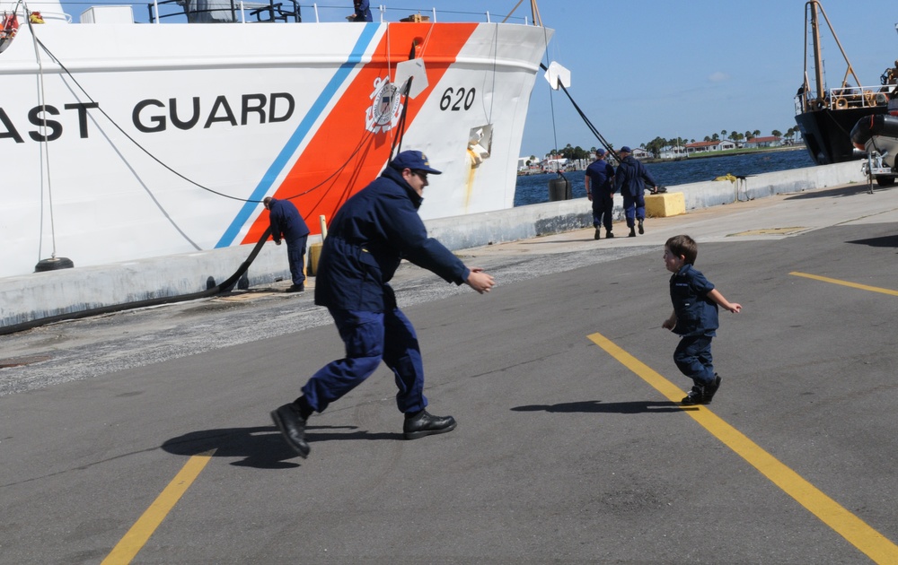Coast Guard Cutter Resolute returns home from 45-day patrol