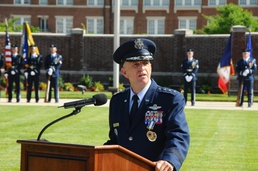 Former AFDW commander recognized for leadership