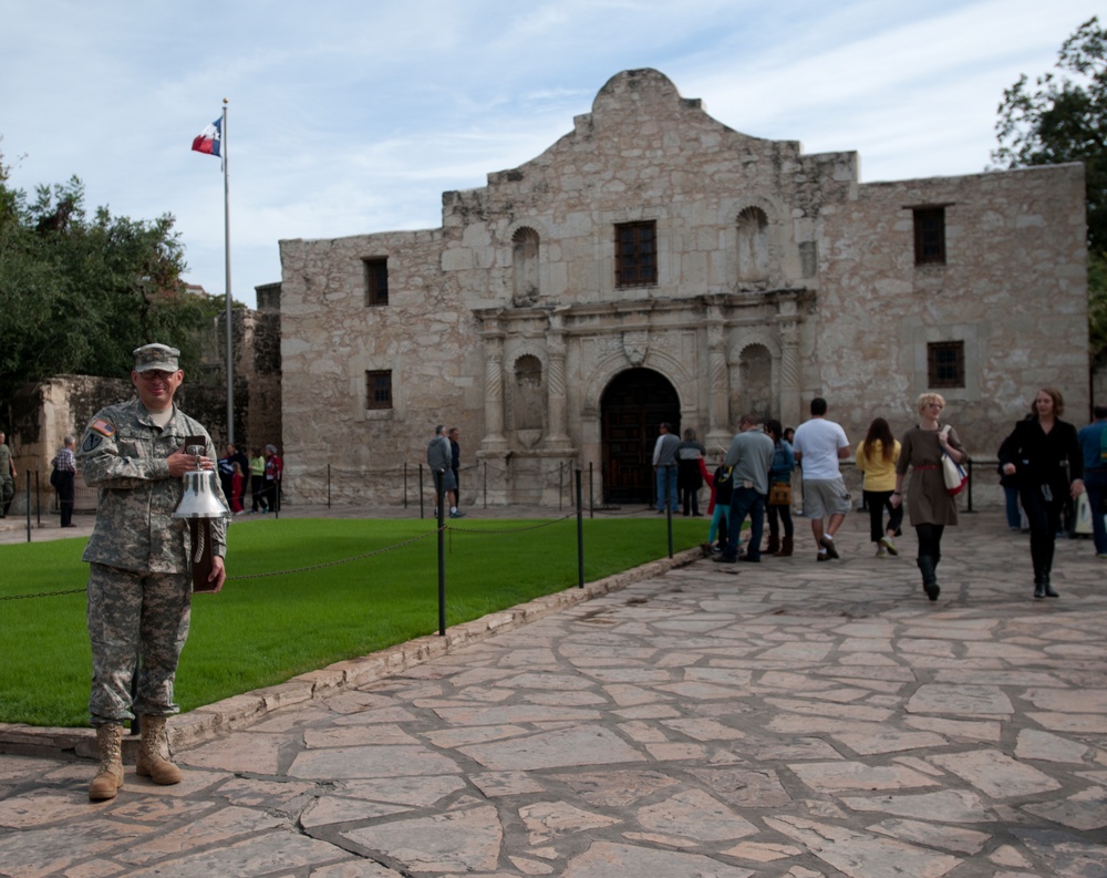 Alamo and Texas Guard tie past to present