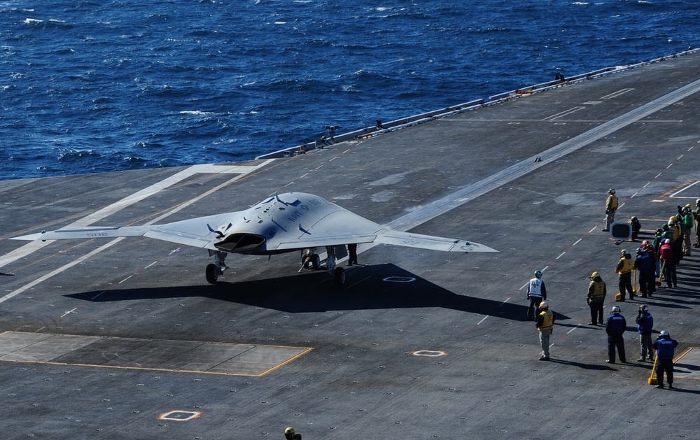 X-47B prepares for launch