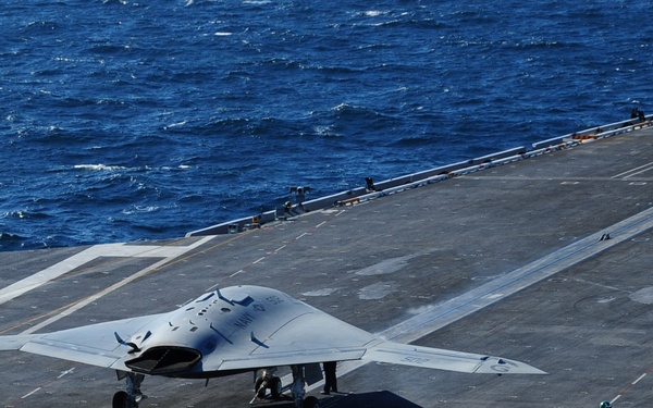 X-47B prepares for launch