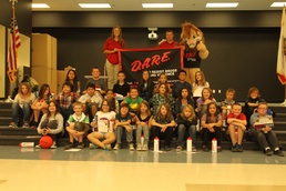 D.A.R.E. program graduates elementary school students