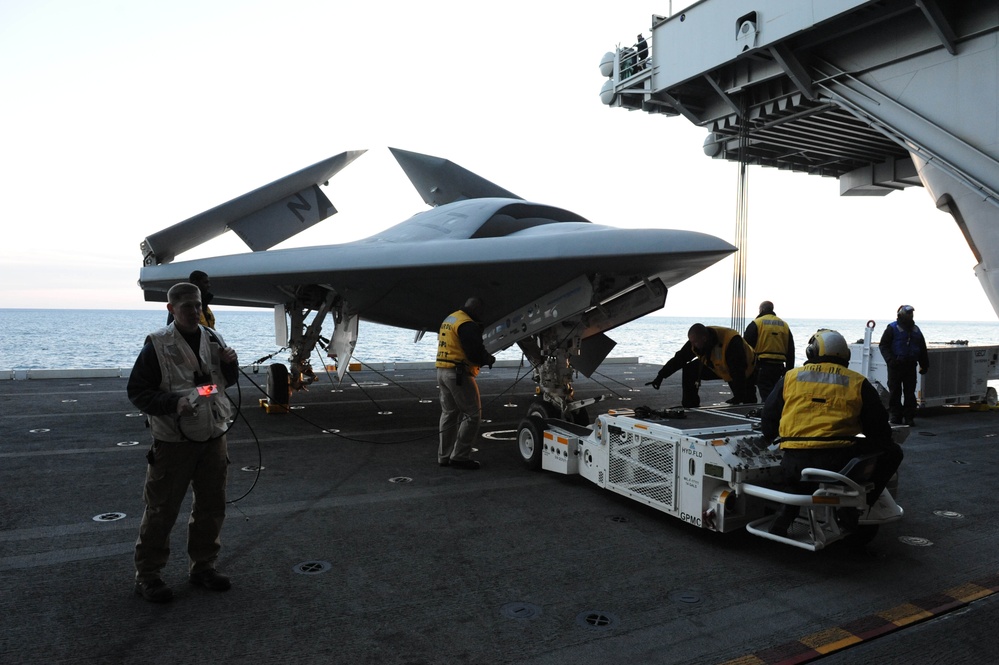X-47B testing