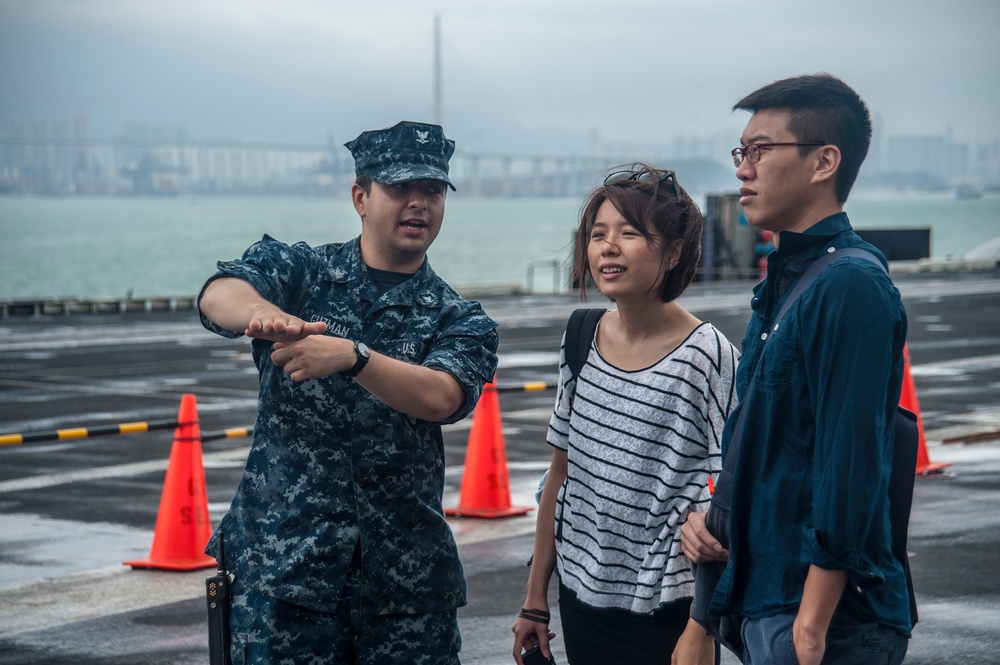 USS George Washington tour