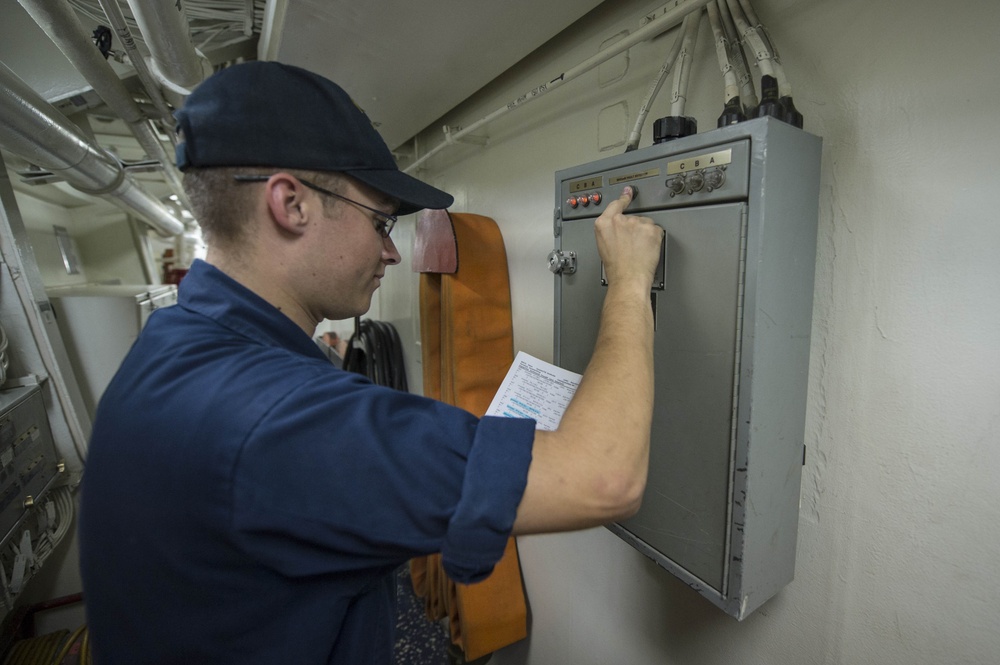 USS Ramage operations