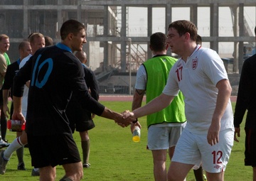 US, RAF and host nation team up in Friendship Games