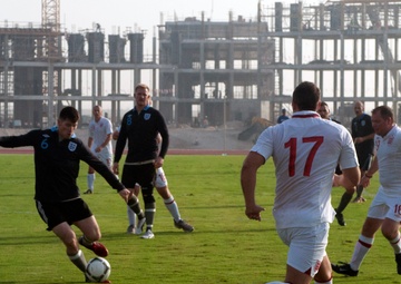 US, RAF and host nation team up in Friendship Games