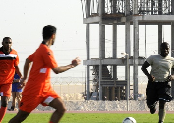 US, RAF and host nation team up in Friendship Games