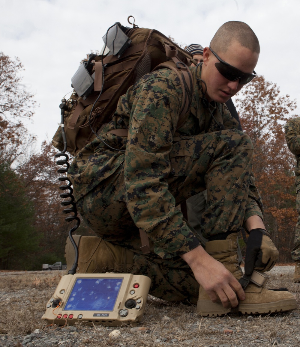 Marines Operate &quot;Robotic Pack Mule&quot;