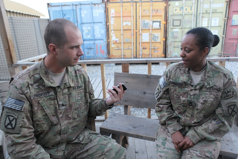 Public affairs Soldiers deployed to Afghanistan keep the American people and the Army informed