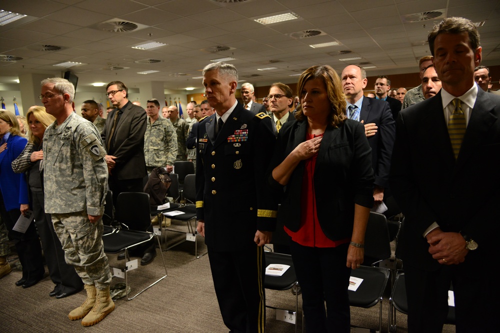 Dedication of the Keyes Building