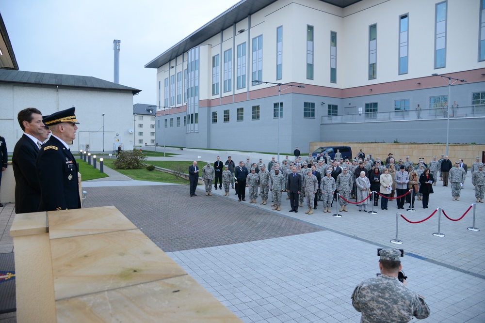 Dedication of the Keyes Building