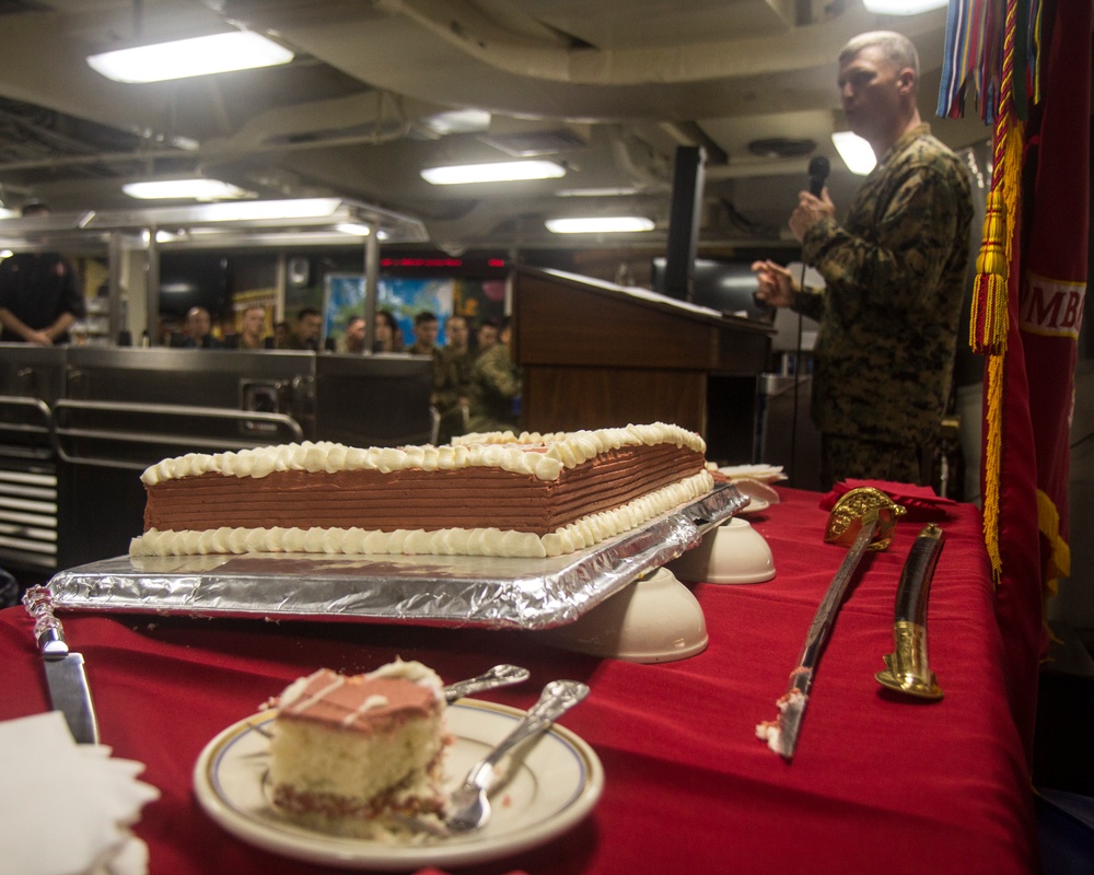 USS SAN ANTONIO CAKE-CUTTING