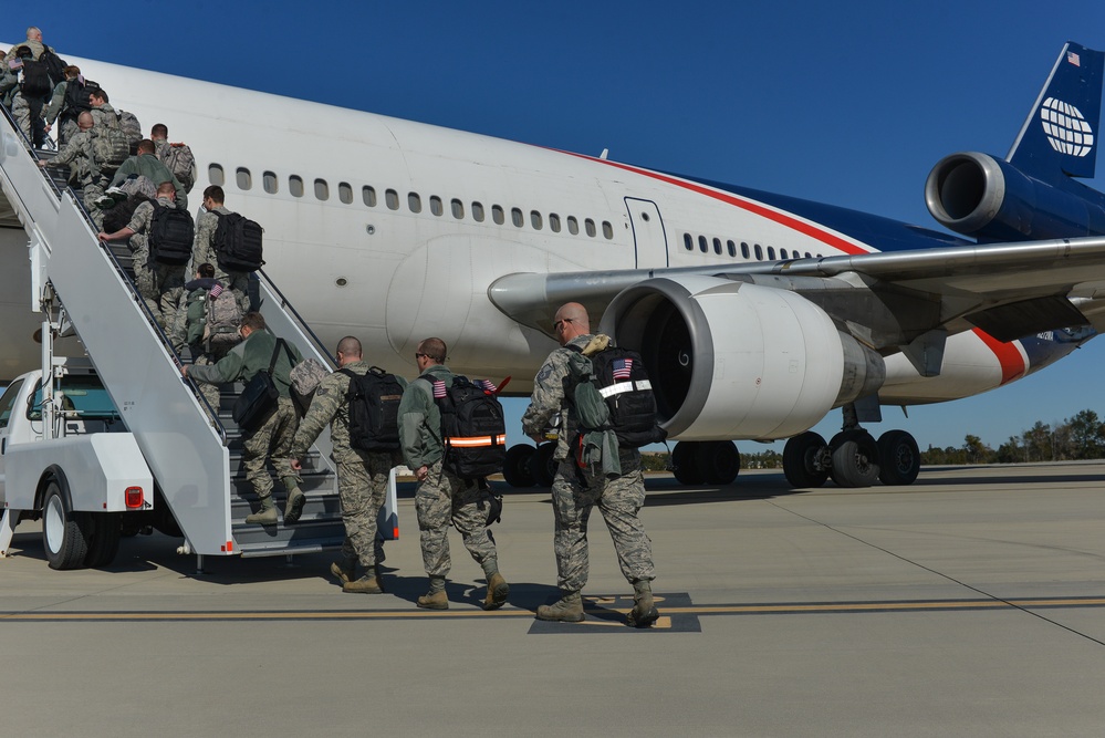 Georgia Air National Guardsmen deploy to Southwest Asia