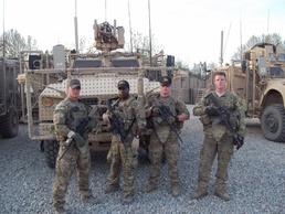 Soldiers defend COP Whitehorse