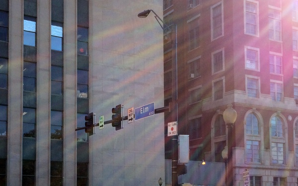 Houston and Elm Streets