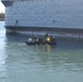 Underwater Construction Team ONE Dive Detachment Alfa performs dry dock mooring inspection aboard Joint Expeditionary Base Little Creek-Fort Story