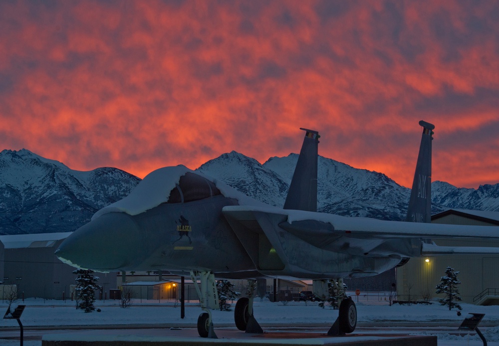 Arctic Eagle at Dawn
