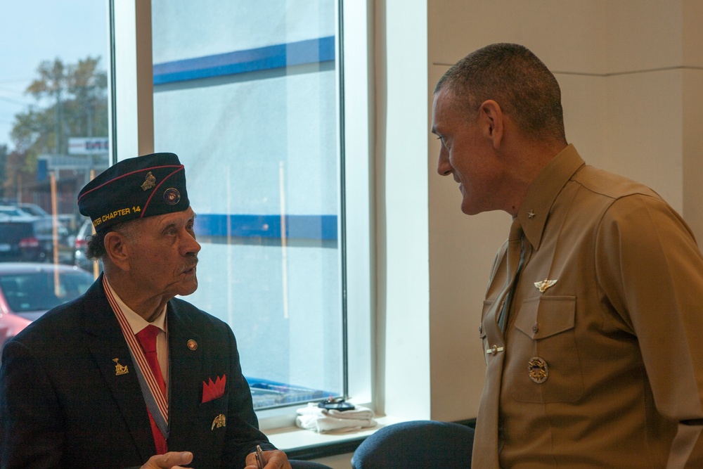 Montford Point Marines attend grand re-opening of Elmore Marine Corps Exchange