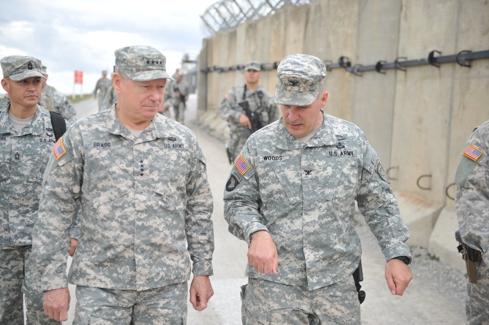 Gen. Frank Grass Kosovo Visit
