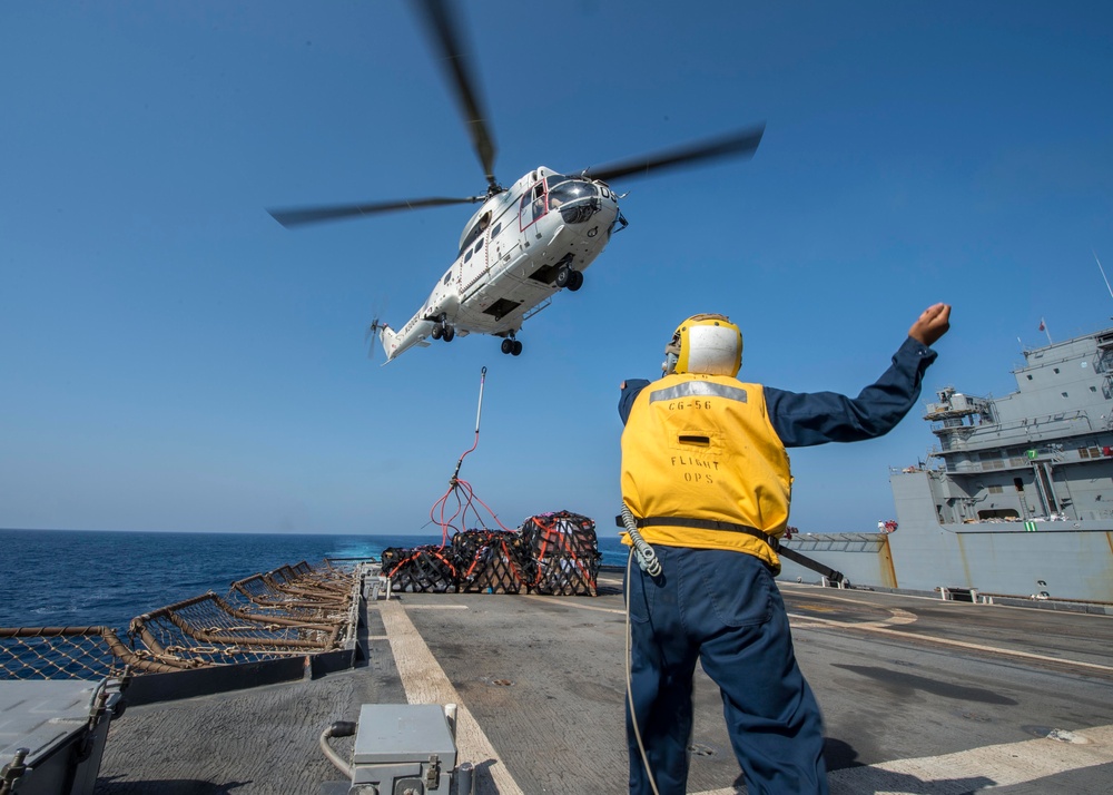 USS San Jacinto operations