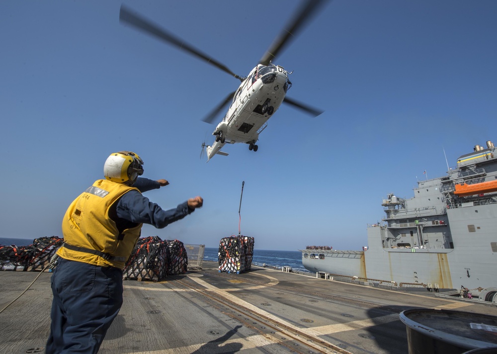 USS San Jacinto operations