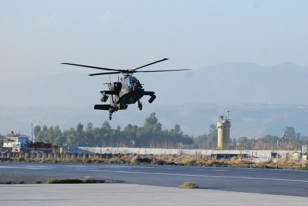 Apache on approach