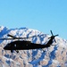 Black Hawk helicopter in flight