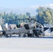 10th Combat Aviation Brigade AH-64 Apache helicopters provide armed aerial over watch and close combat attack capabilities over eastern Afghanistan
