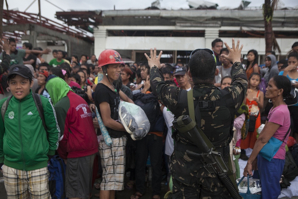 Philippine Forces lead Operation Damayan