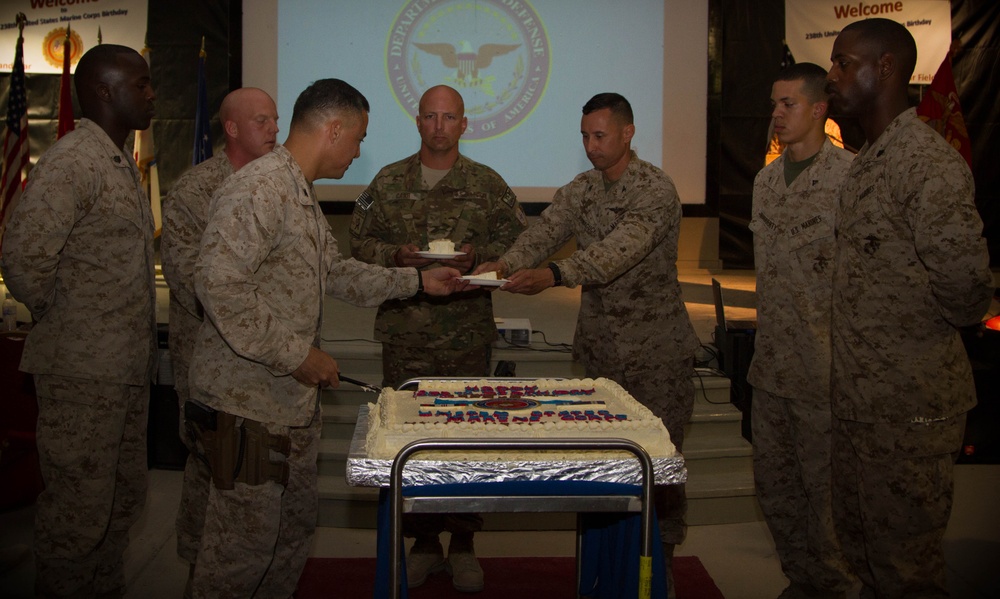 Marines celebrate 238th Birthday at Kandahar Airfield