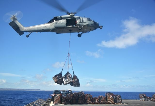 Underway supply replenishment