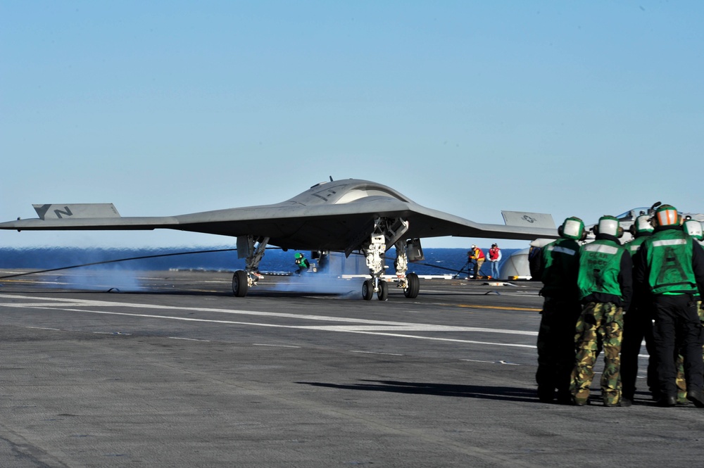 X-47B testing