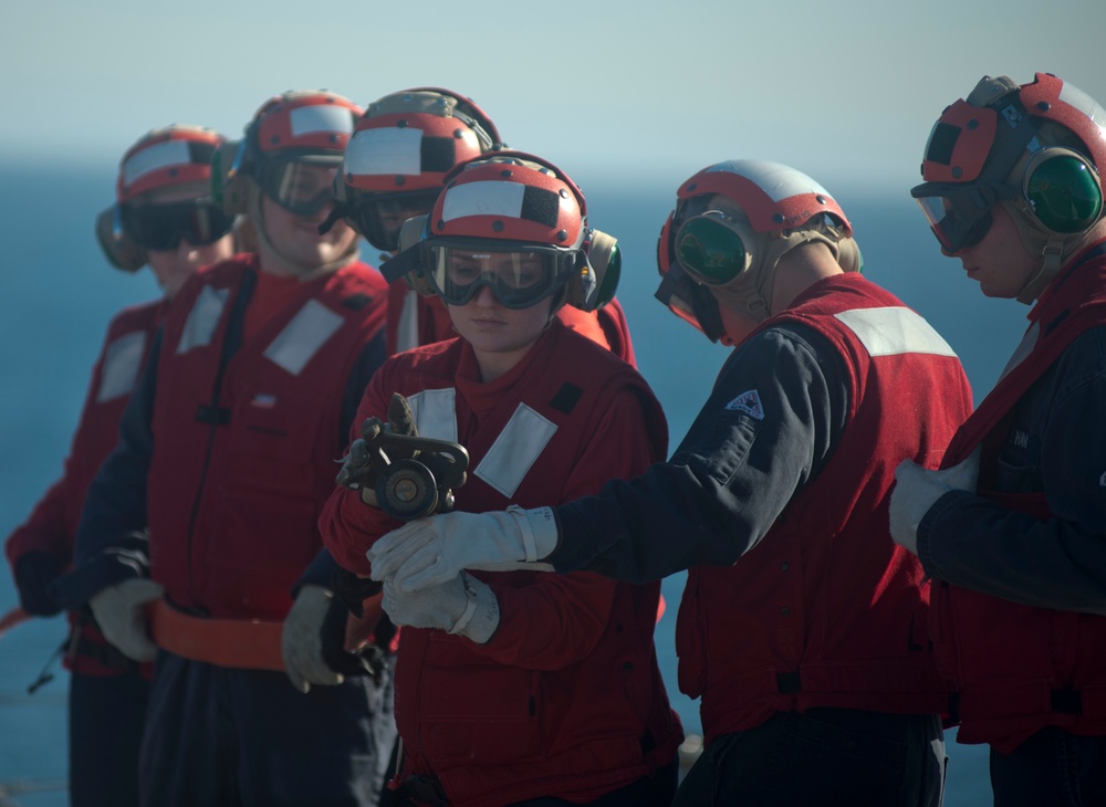 USS San Diego basic phase training