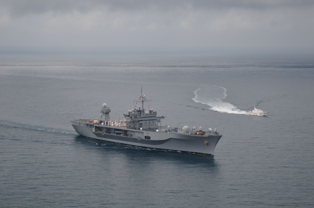 USS Mount Whitney operations