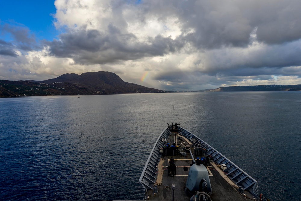 USS Monterey operations