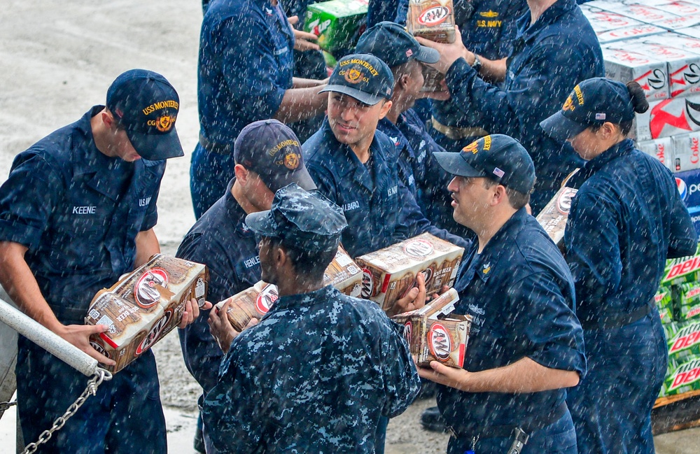 USS Monterey operations