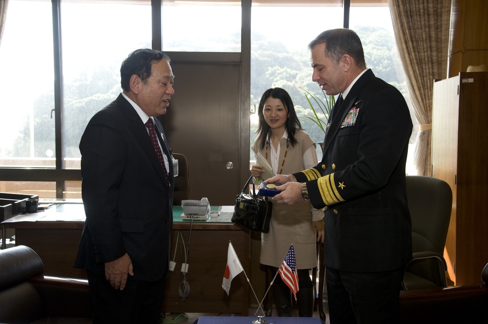 Rear Adm. Kraft activity