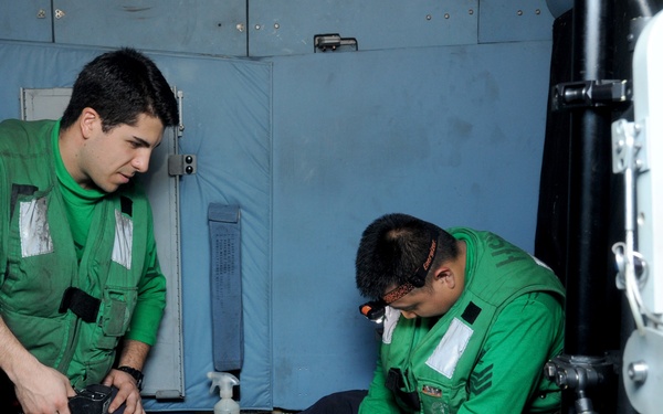 USS George Washington activity