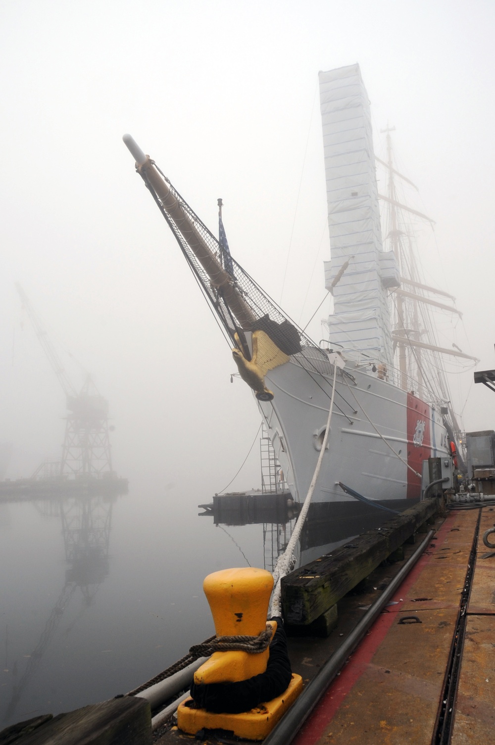 USCG Cutter Eagle at Coast Guard Yard