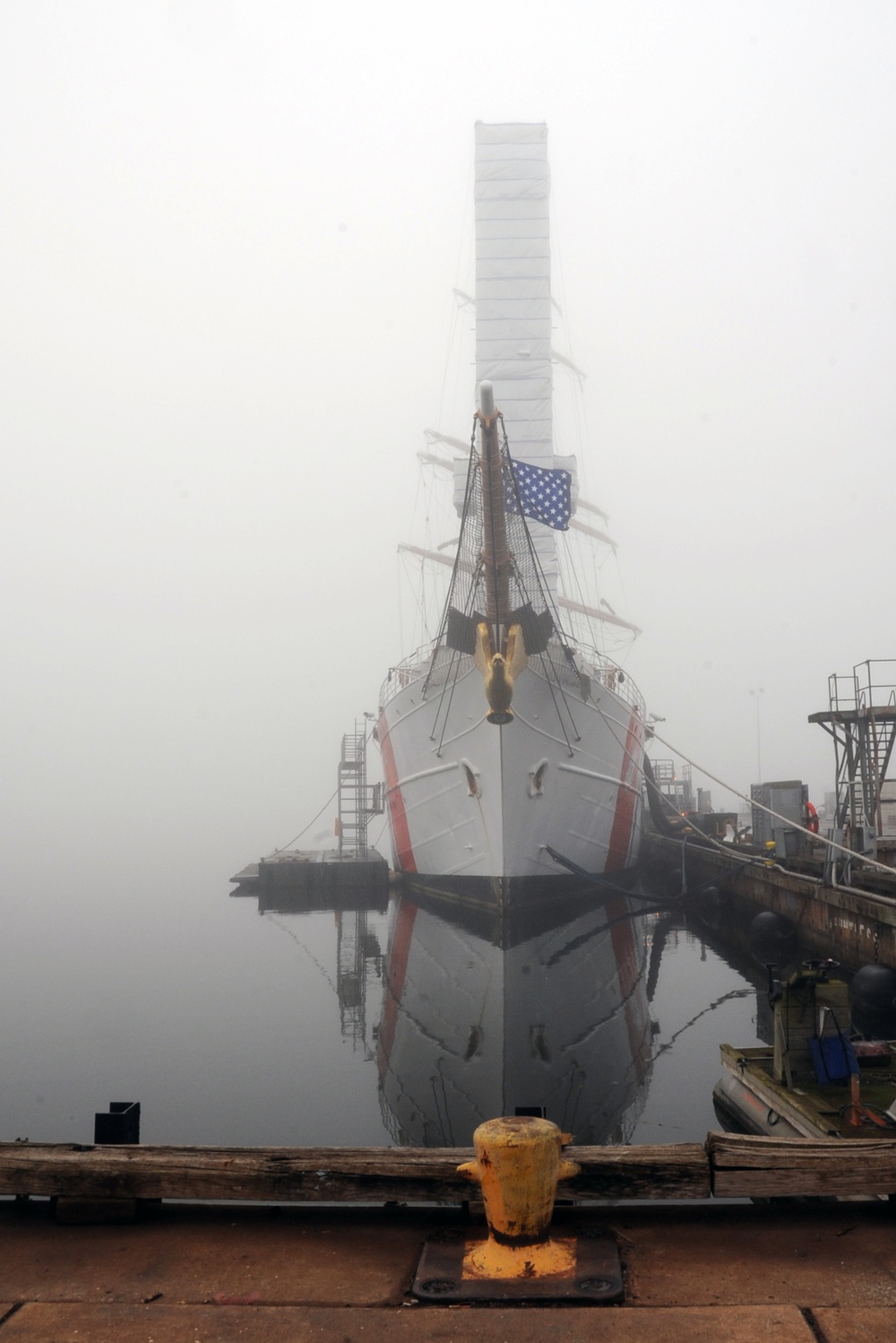 USCG Cutter Eagle at Coast Guard Yard